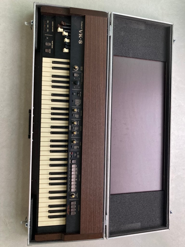 Roland VK8 digitale Hammond met flightcase, Muziek en Instrumenten, Ophalen, Gebruikt, 1 klavier, Orgel