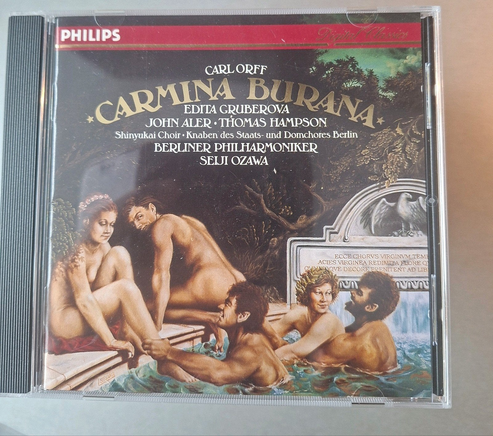Cd. Orff. Carmina Burana (Philips,  Ozawa)., Cd's en Dvd's, Cd's | Klassiek, Ophalen of Verzenden