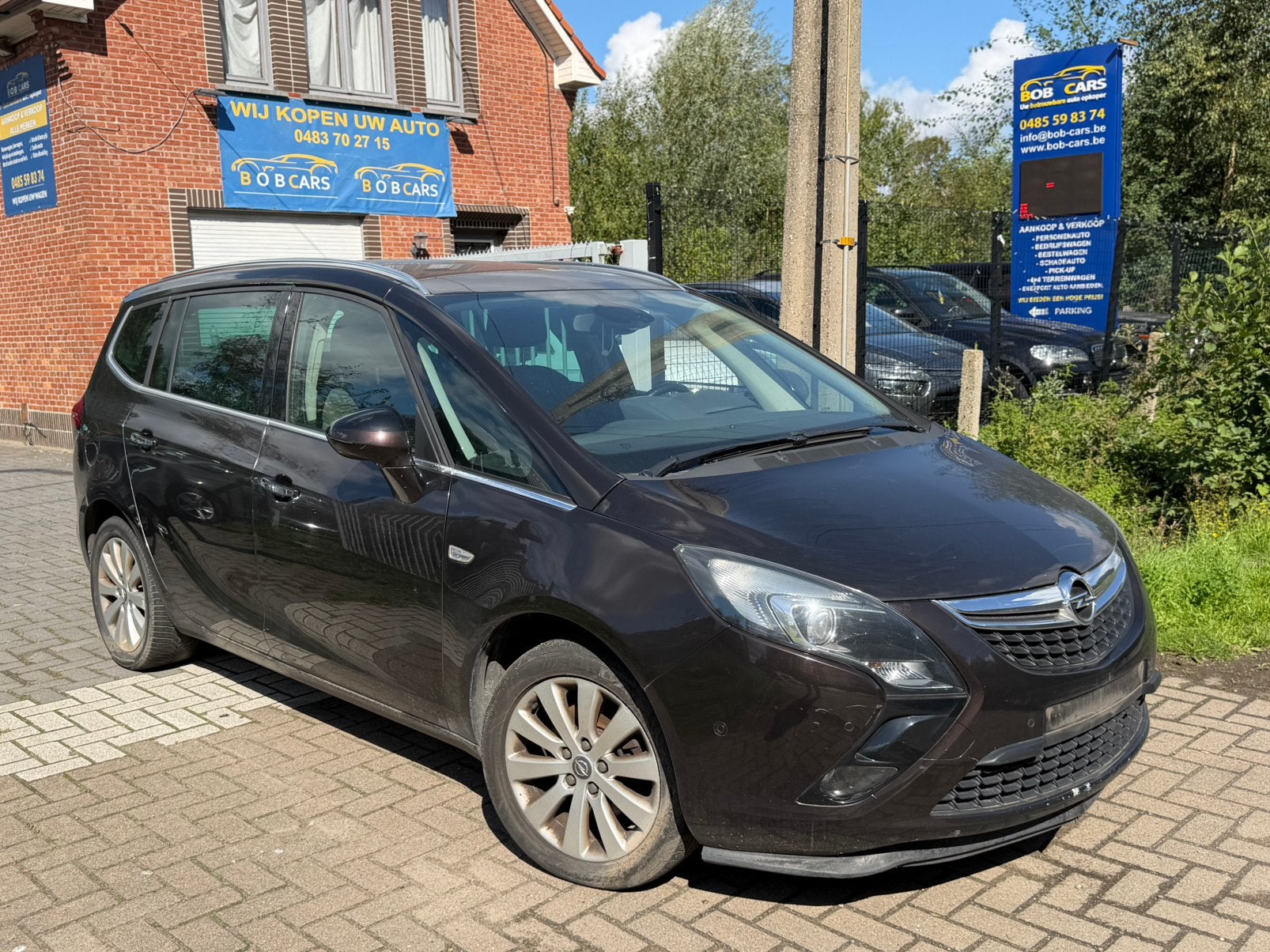 Opel Zafira 2.0ctdi 7pl facelift, Auto's, Euro 5, Monovolume, Bruin, Bedrijf
