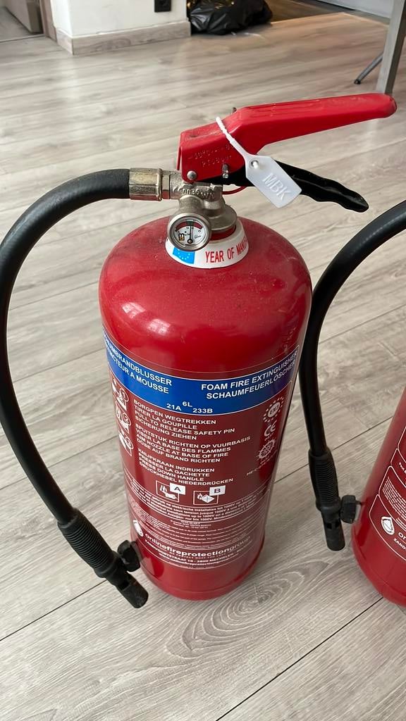 Brandblusser, Huis en Inrichting, Brandblussers en Brandkasten, Ophalen, Zo goed als nieuw, Brandblusser