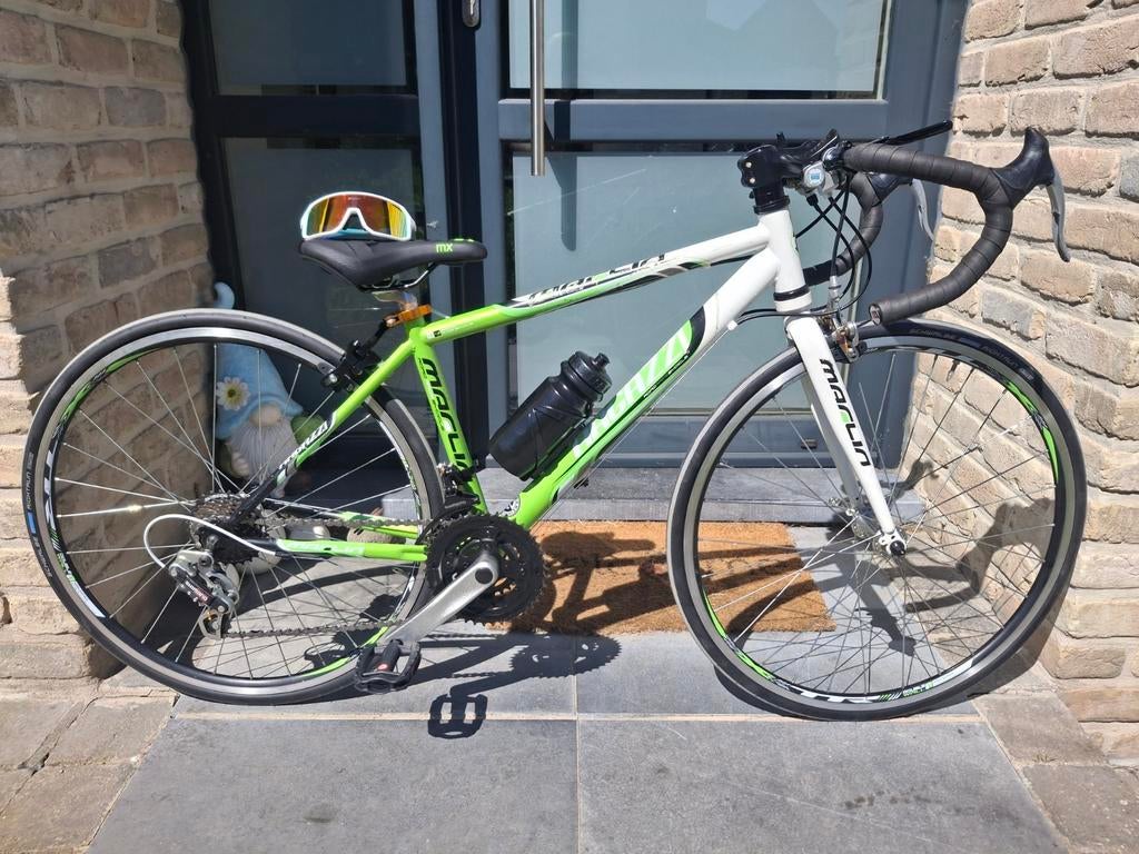 KOERSFIETS MARLINRACE 24 INCH 130-145cmvolledig vernieuwd, Ophalen, 24 inch, Velgrem, Versnellingen
