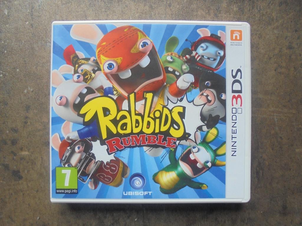 Rabbids Rumble voor 3DS (zie foto's), Consoles de jeu & Jeux vidéo, Jeux | Nintendo 2DS & 3DS, Enlèvement ou Envoi, 1 joueur, À partir de 7 ans