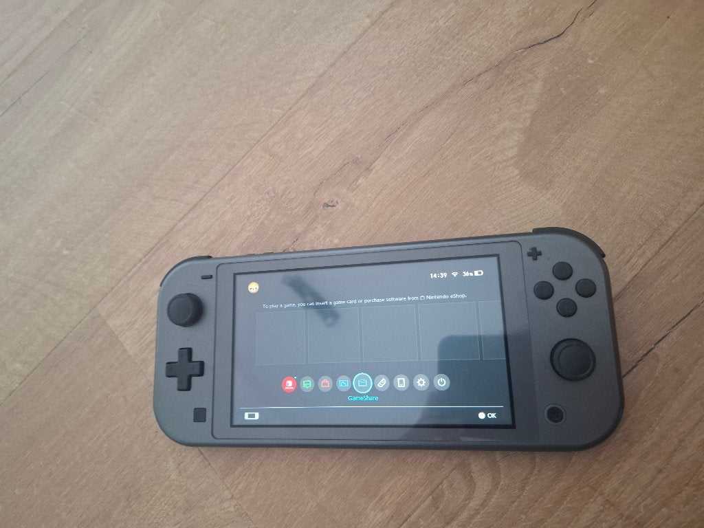 limited edition pokemon switch 1 lite, Ophalen, Grijs, Zo goed als nieuw