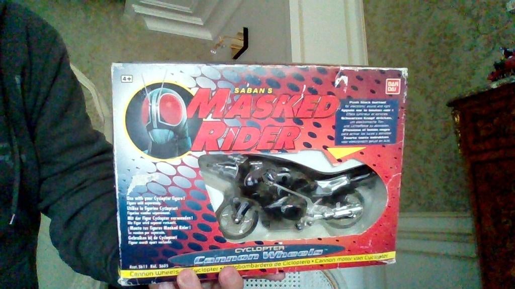 Moto Mask rider (vintage) les phares s 'allument, Enlèvement