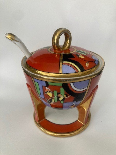 japans art deco sierpotje, Antiek en Kunst, Ophalen of Verzenden