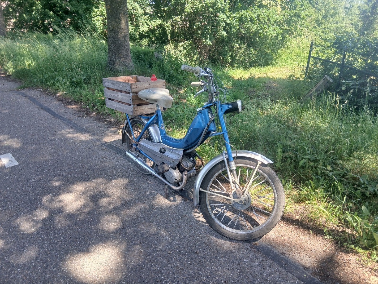 flandria mini futura 50cc, Autres marques, 1 vitesses, Classe B (45 km/h), Enlèvement