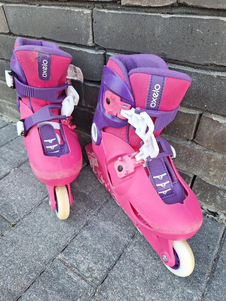 Kinderskates maat 30-32 roze/paars - Oxelo, Kinderen, Inline skates 4 wielen, Ophalen, Overige merken