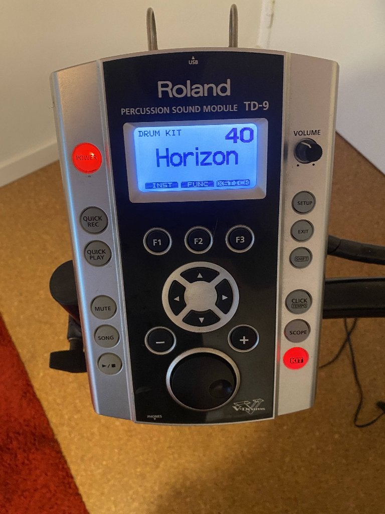 Roland TD-9KX2 V-Drums – complete elektronische drumset, Muziek en Instrumenten, Ophalen, Gebruikt, Roland, Elektronisch