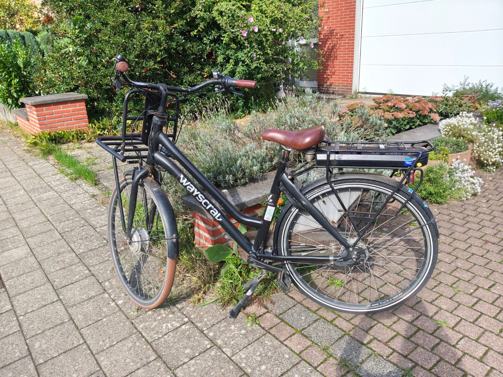 2 batteries, 2 roues avant avec moteur (et vélo électrique), Vélos & Vélomoteurs, Enlèvement, Utilisé, Autres marques