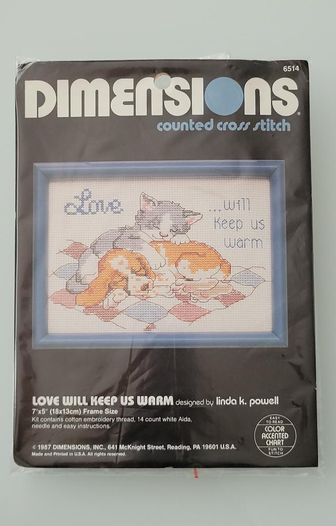 Dimensions Counted cross stitch kit, Enlèvement, Neuf, Broderies à la main, Set à broder