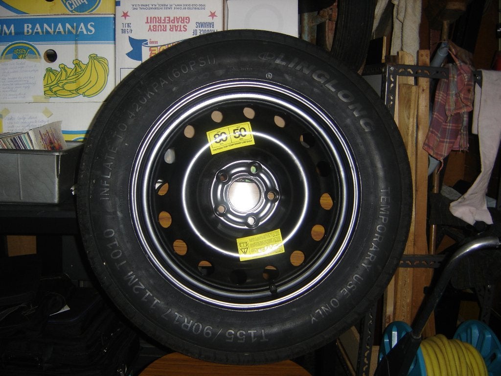 Mercedes GLC - Reservewiel, Ophalen, Overige, 155 mm, Banden en Velgen