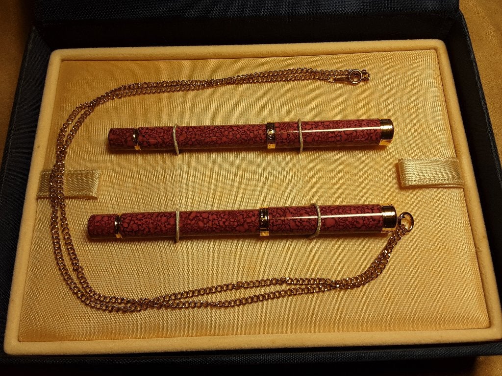 Waterman Lady Charlotte gift box necklace set FP/BP, Pennenset, Nieuw, Met doosje, Ophalen of Verzenden