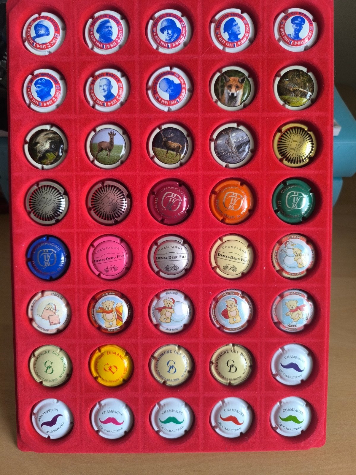 Lotje van 40 Champagne capsules, Verzamelen, Ophalen of Verzenden