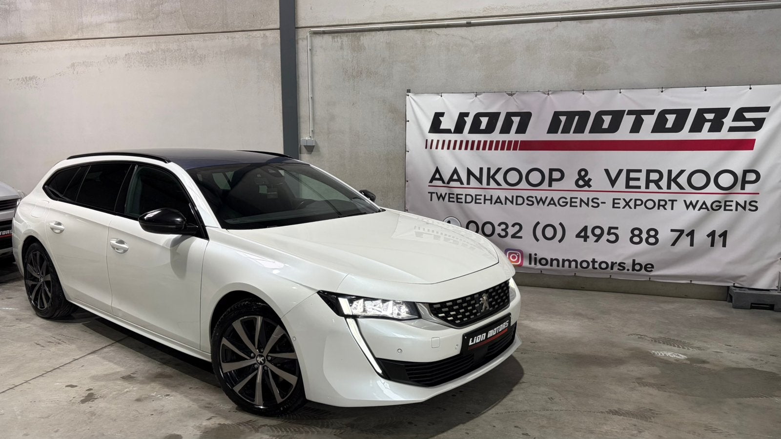 Peugeot 508 1.6 Hybride / Benzine | Gt Line | Showroomstaat, Achat, Euro 6, Entreprise, Entretenue par le concessionnaire
