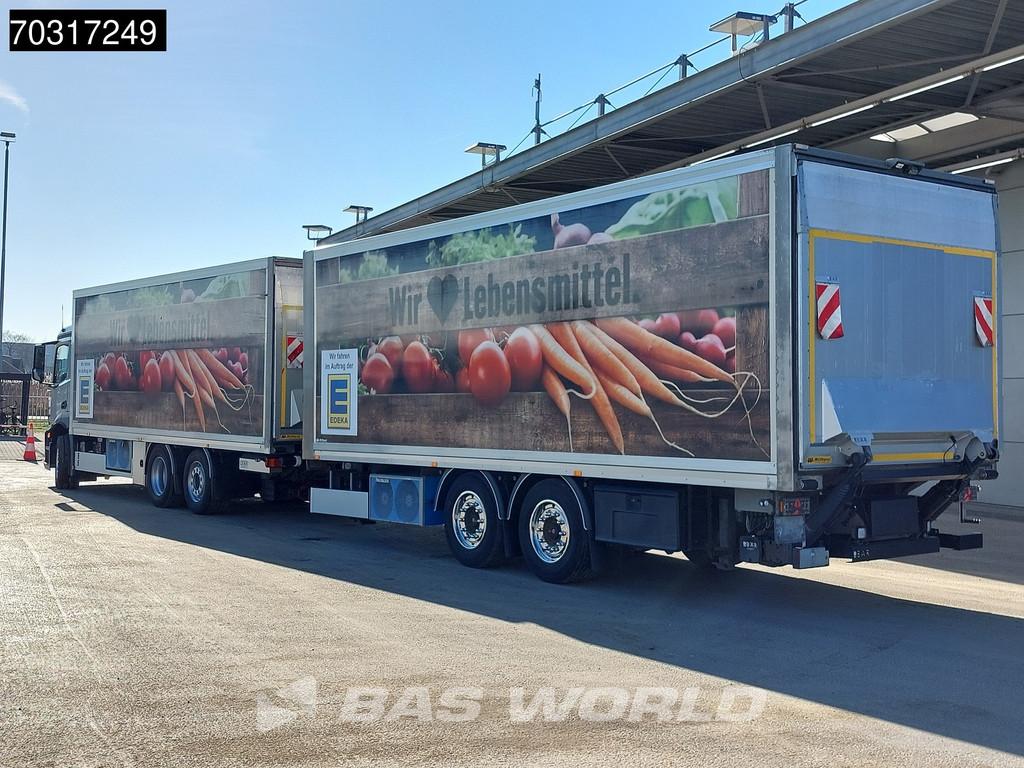 Mercedes Antos 2540 6X2 Combi Frigoblock EK 25U 2000kg Ladeb, Argent ou Gris, Euro 6, Entreprise, Mercedes-Benz