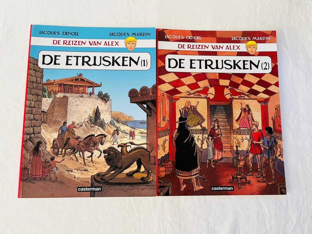 Deux nouvelles bandes dessinées, The Travels of Alex., Enlèvement, Comme neuf