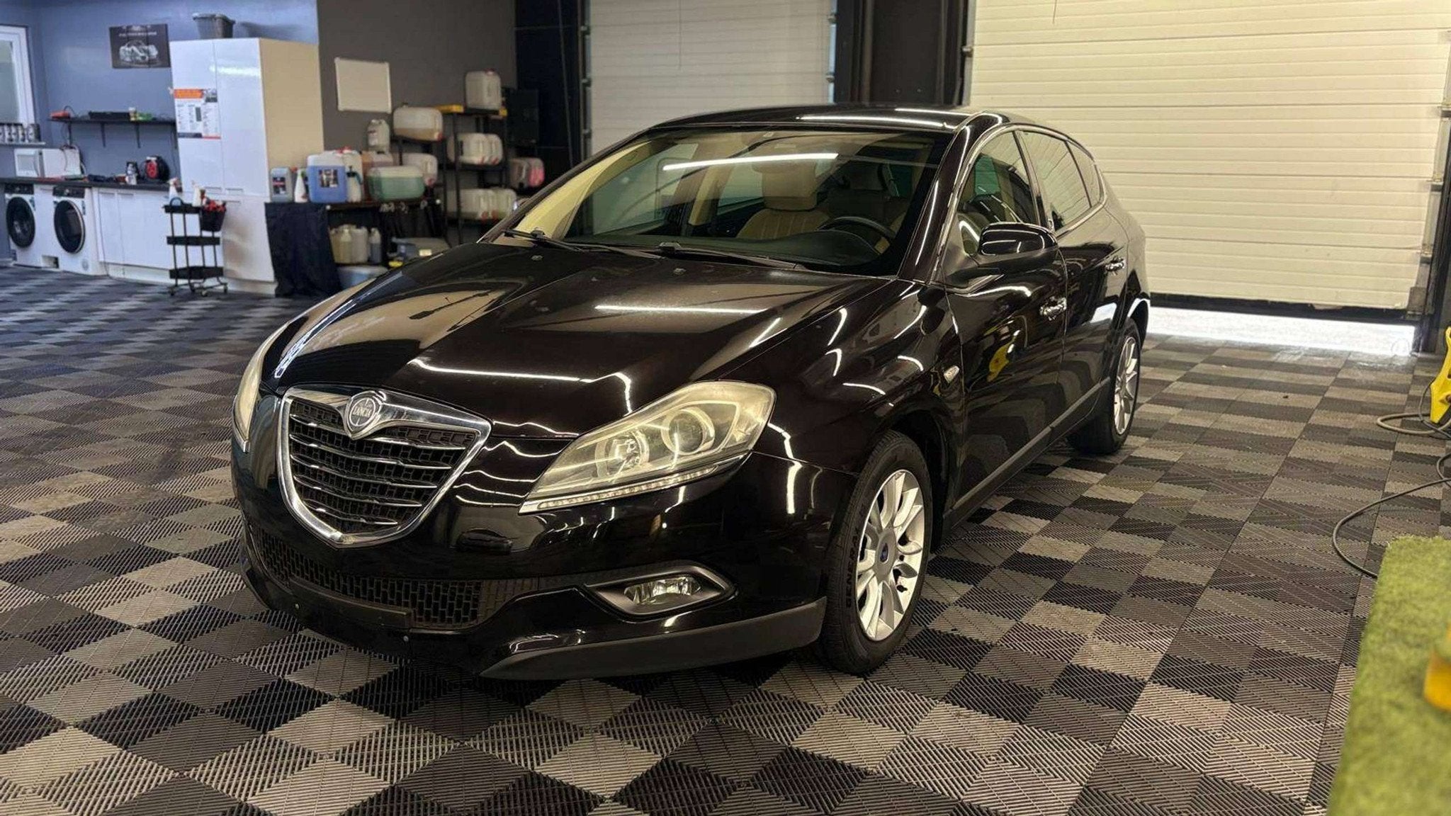 Lancia Delta 1.6D | 155.200 KM. | BJ. 2011 | NAVI | AIRCO, Auto's, Lancia, Euro 5, Gebruikt, 4 cilinders, Zwart