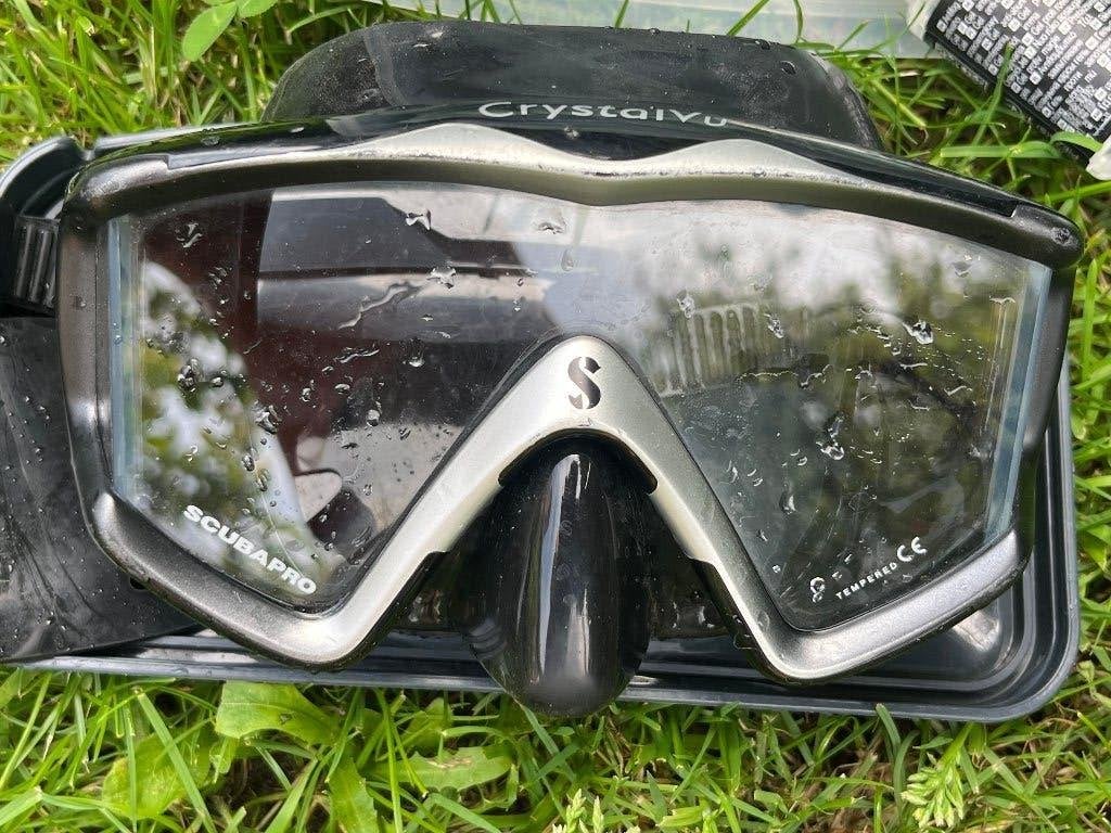 Scubapro Crystal Vu duikbril – goede staat, Ophalen of Verzenden, Gebruikt, Duikbril of Snorkel