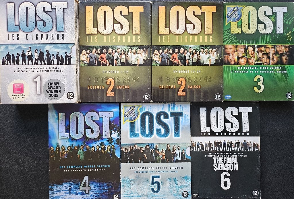 Lost Complete Serie, Néerlandais, Comme neuf, Anglais, Matériel bonus