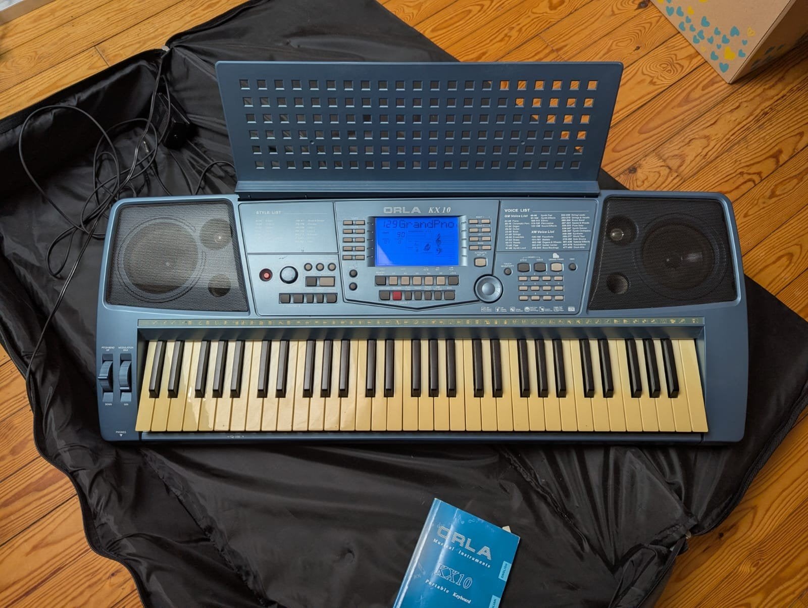 Synthesizer Orla kx10, Musique & Instruments, Synthétiseurs, Enlèvement, Utilisé, Autres marques, Avec pied