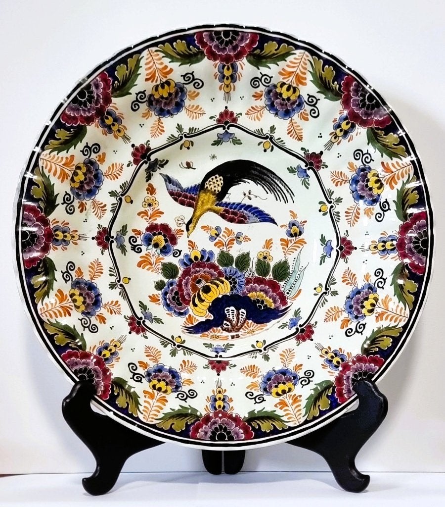 Delfts wandbord/schaal. (44cm), Ophalen of Verzenden
