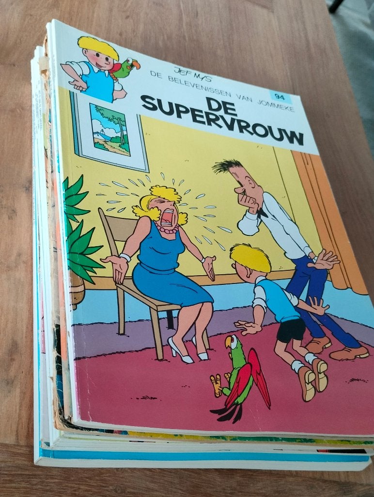 15 Jommeke strips, Meerdere stripboeken, Ophalen, Jef Nys