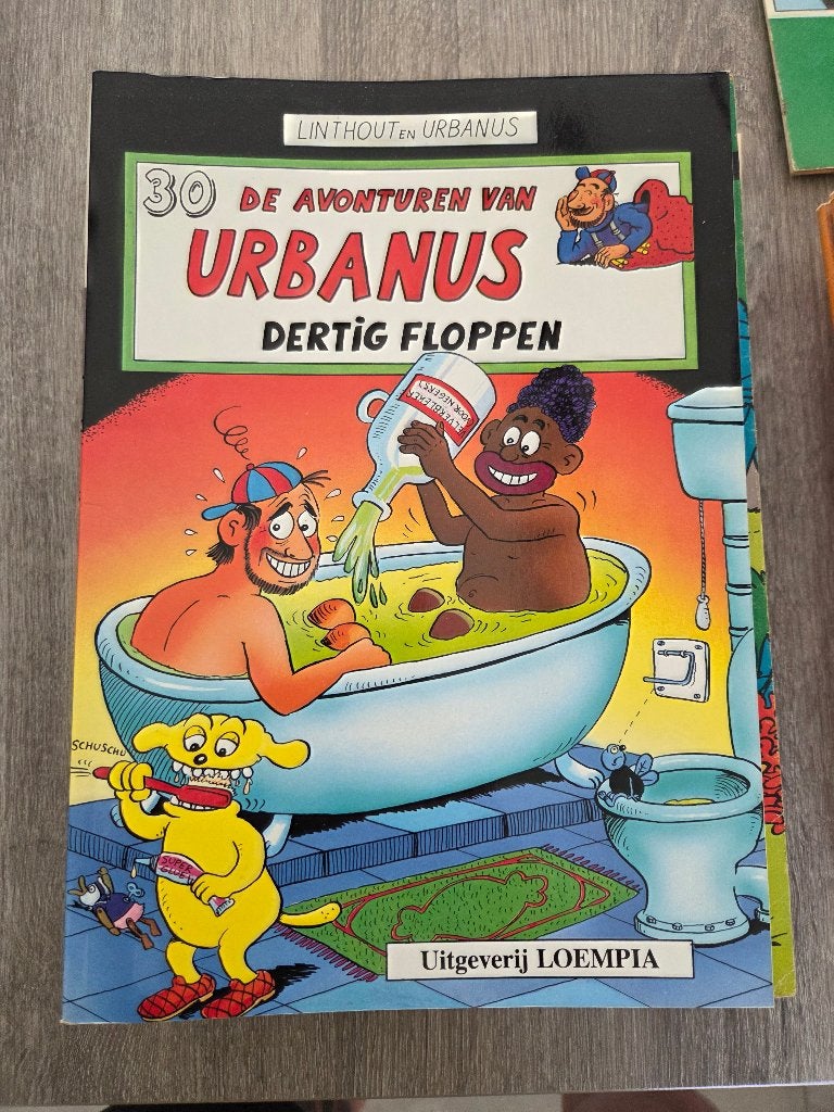 2x Urbanus Strips – Allemaal 1e Druk! (Nrs. 30 en 60), Linthout en Urbanus, Ophalen of Verzenden, Zo goed als nieuw, Meerdere stripboeken