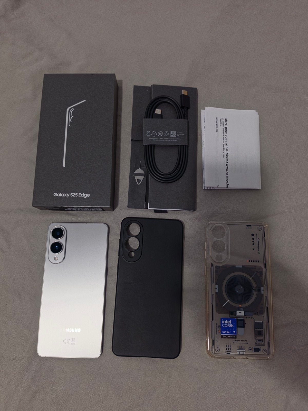 Samsung S25 Edge 256 GB, Ophalen of Verzenden, Zo goed als nieuw, Zonder simlock, Android OS