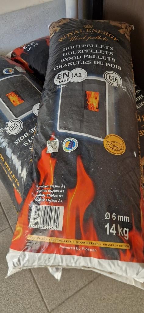 Pelet korels 7 zakken., Ophalen