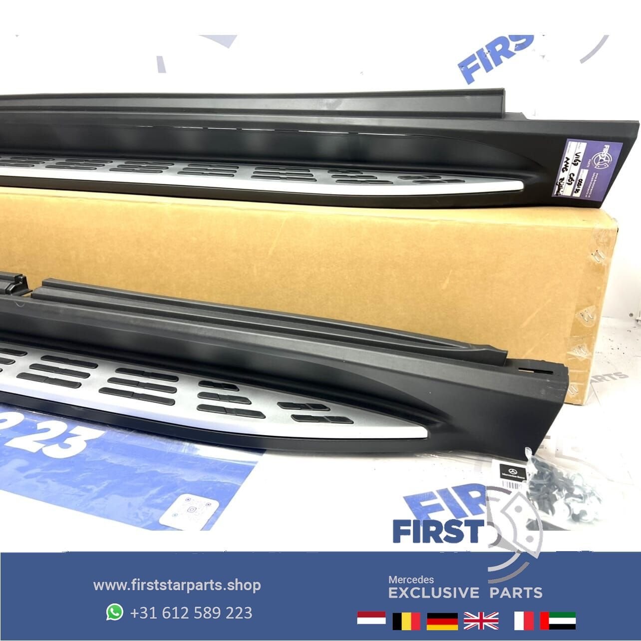 V167 C167 GLE43 GLE53 GLE63 GLE63S AMG ZIJSKIRT LINKS RECHTS, Gebruikt, -, Ophalen of Verzenden, Bumper