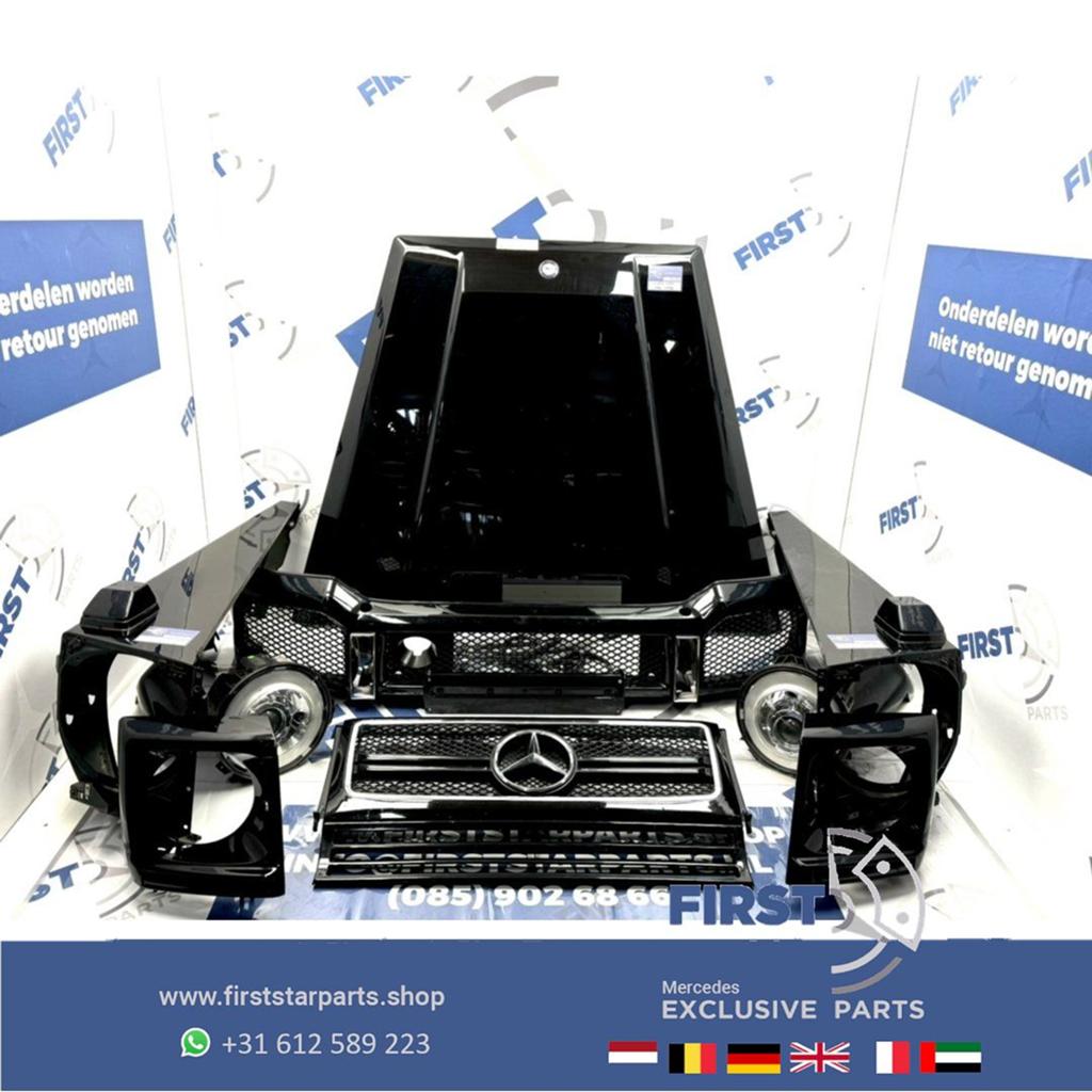 W463 G KLASSE FRONT G63 AMG VOORKOP Mercedes 463 2016 G55 G6, Gebruikt, -, Voor, Ophalen of Verzenden
