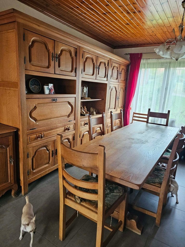 Salle à manger, Enlèvement, Utilisé, 4 à 6 chaises