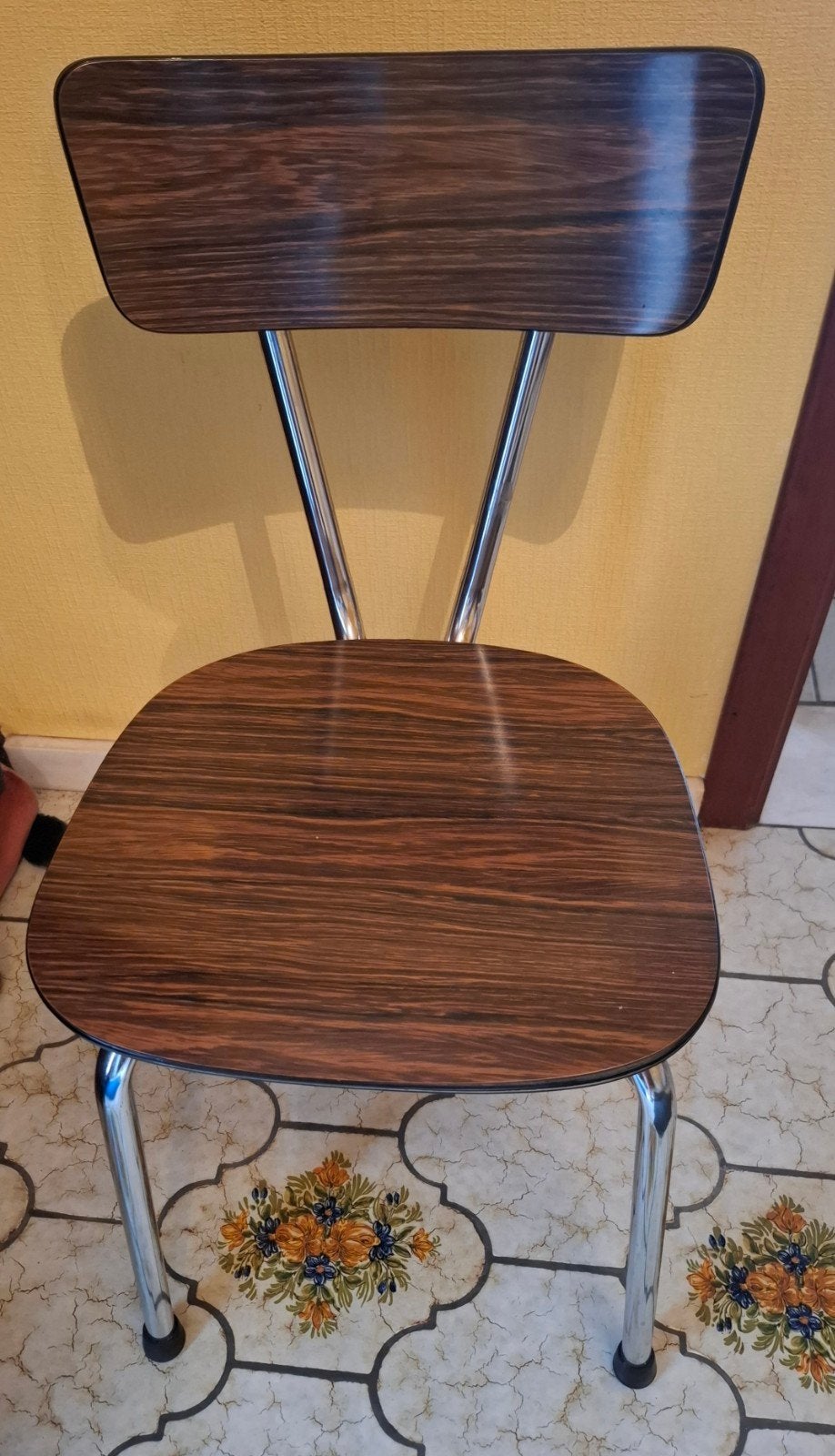 Vintage keukenstoel, Ophalen, Gebruikt