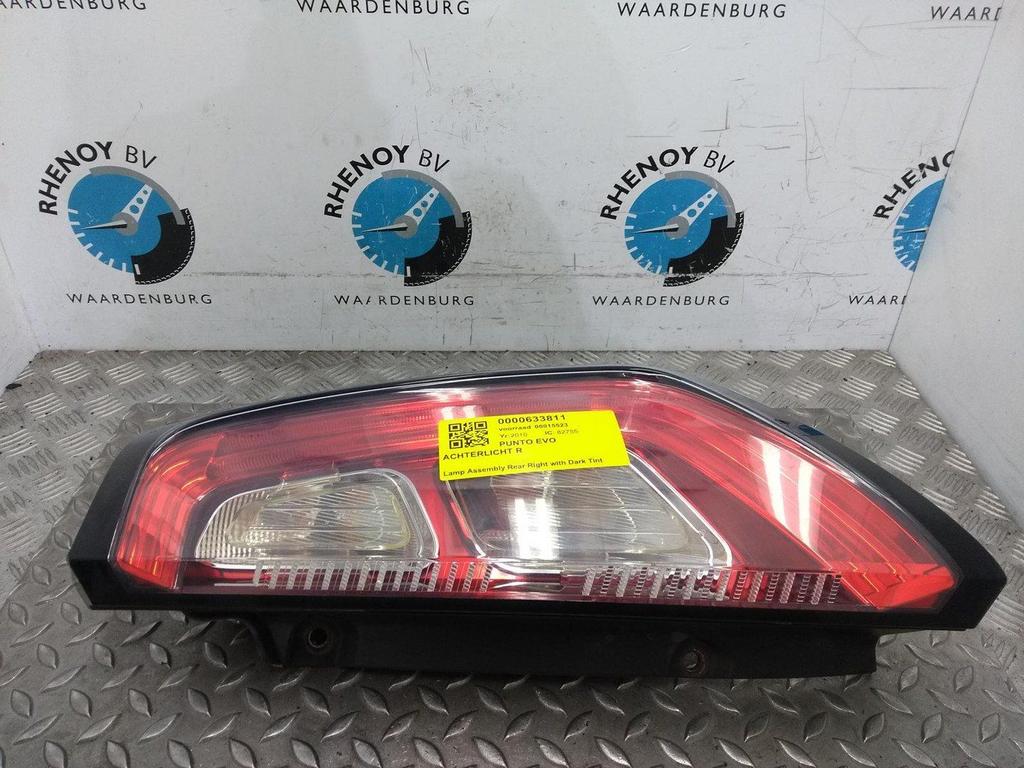 FIAT PUNTO EVO 1.3 M-Jet Dynamic  ACHTERLICHT R 2010, Enlèvement ou Envoi, Utilisé, Stiba membre