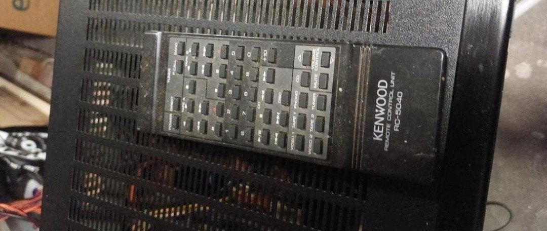 a vendre ampli tuner kenwood kr a 5040 fonctionne, TV, Hi-fi & Vidéo, Enlèvement