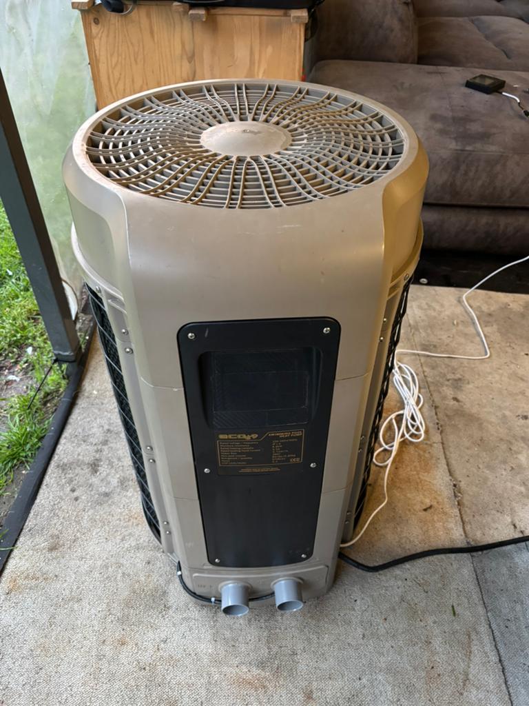 Zwembadwarmtepomp Eco 9+ 8.6kW + Wifi Tuya Sturing, Jardin & Terrasse, Accessoires de piscine, Enlèvement, Utilisé