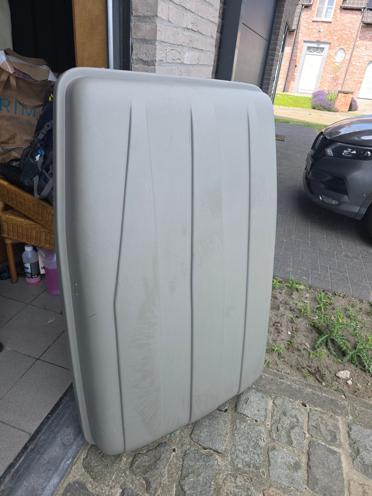 Dakkoffer met slot, Auto diversen, Dakkoffers, Ophalen, Gebruikt