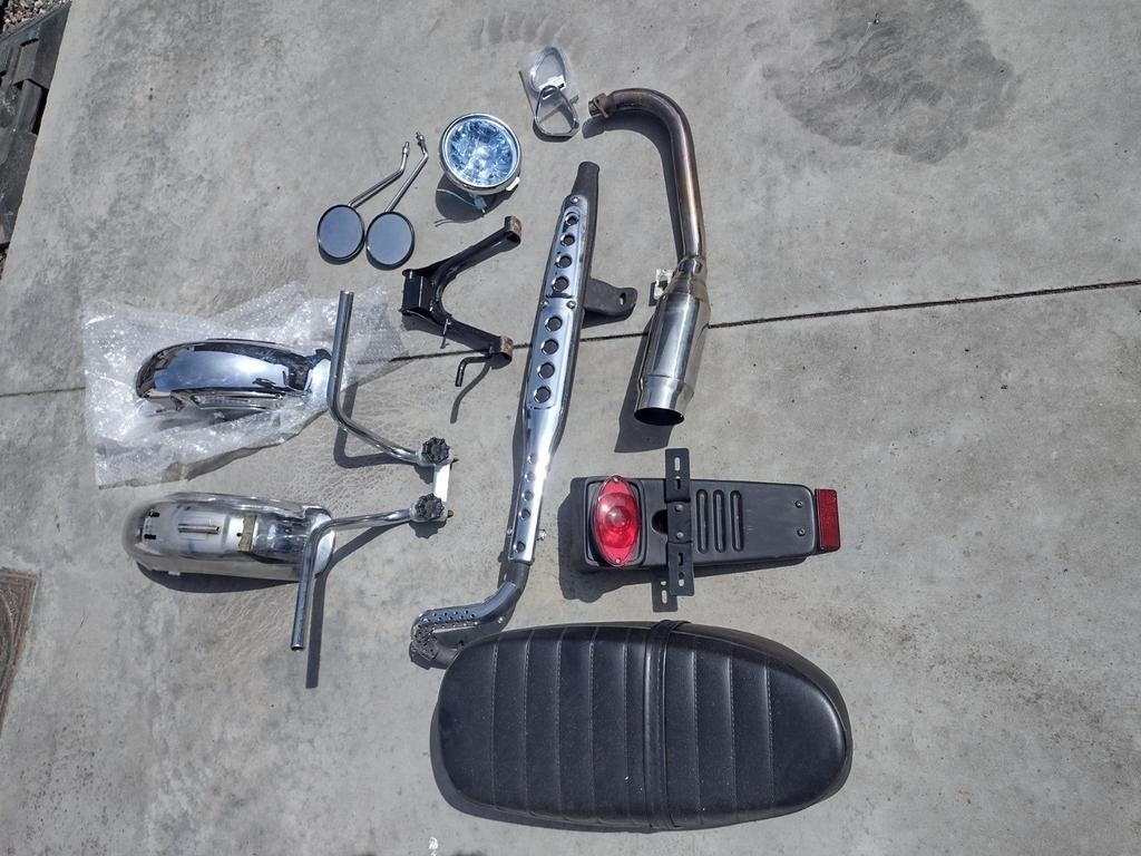 Onderdelen Dax, Motoren, Ophalen