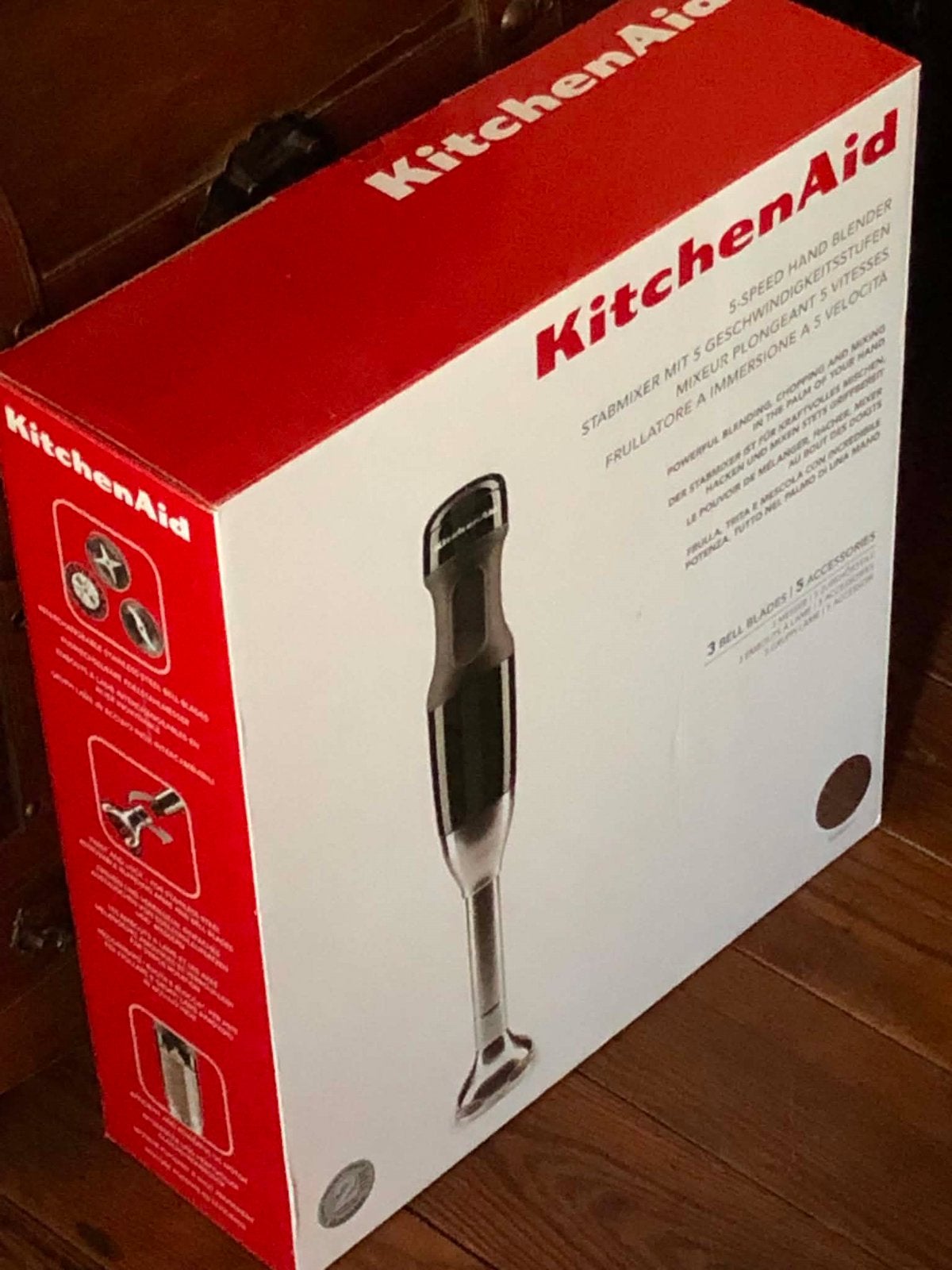 5-speed hand blender, Electroménager, Mélangeurs de cuisine, Enlèvement ou Envoi, Neuf, 3 vitesses ou plus