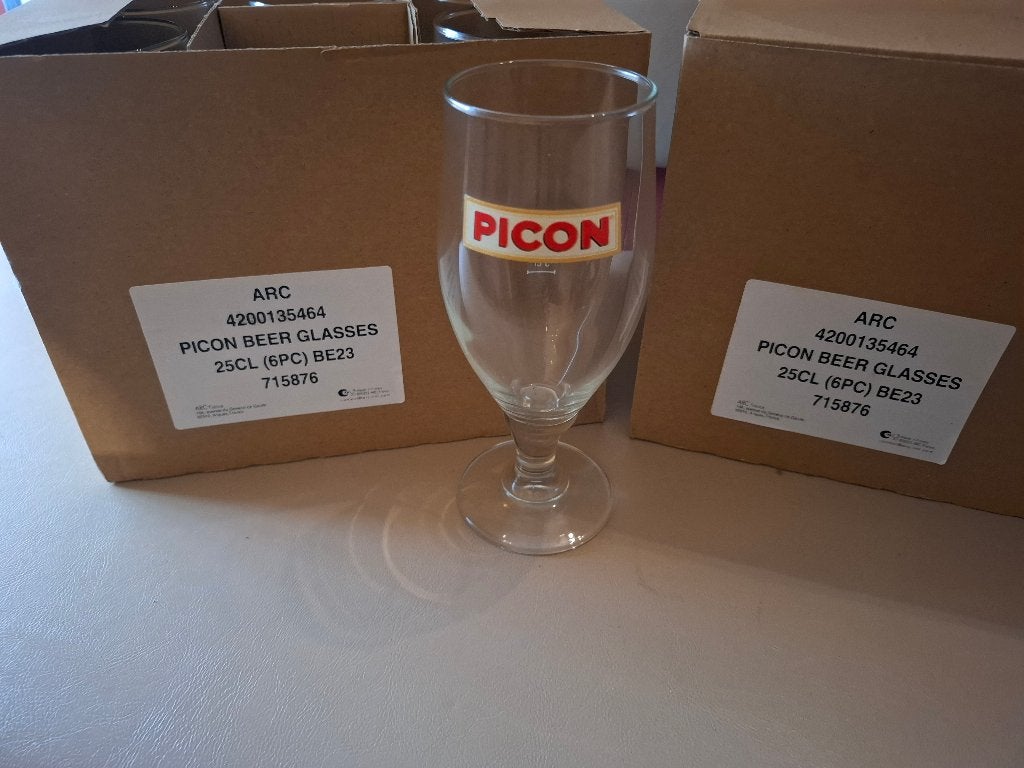 Picon glazen 12 stuks, Verzamelen, Ophalen of Verzenden, Nieuw, Glas of Glazen, Overige merken