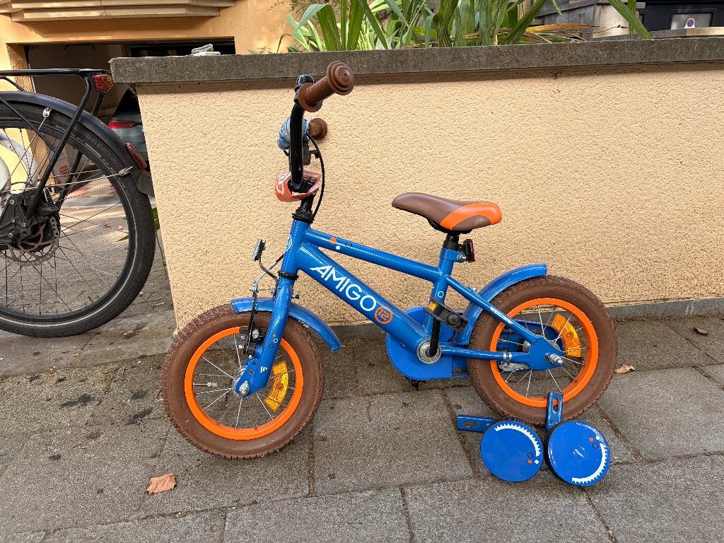 kinder fiest 12 inch, Fietsen en Brommers, Terugtraprem, Ophalen, Overige merken, 1 kind