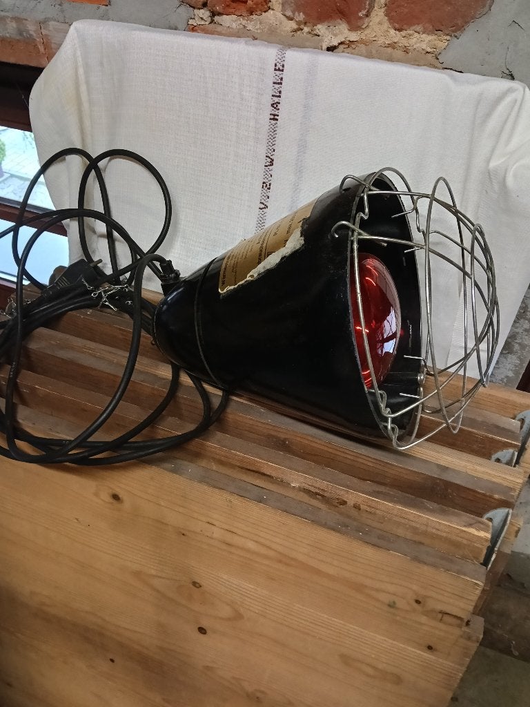 Warmte straler voor dieren, 22cm diam., Ophalen, Zo goed als nieuw