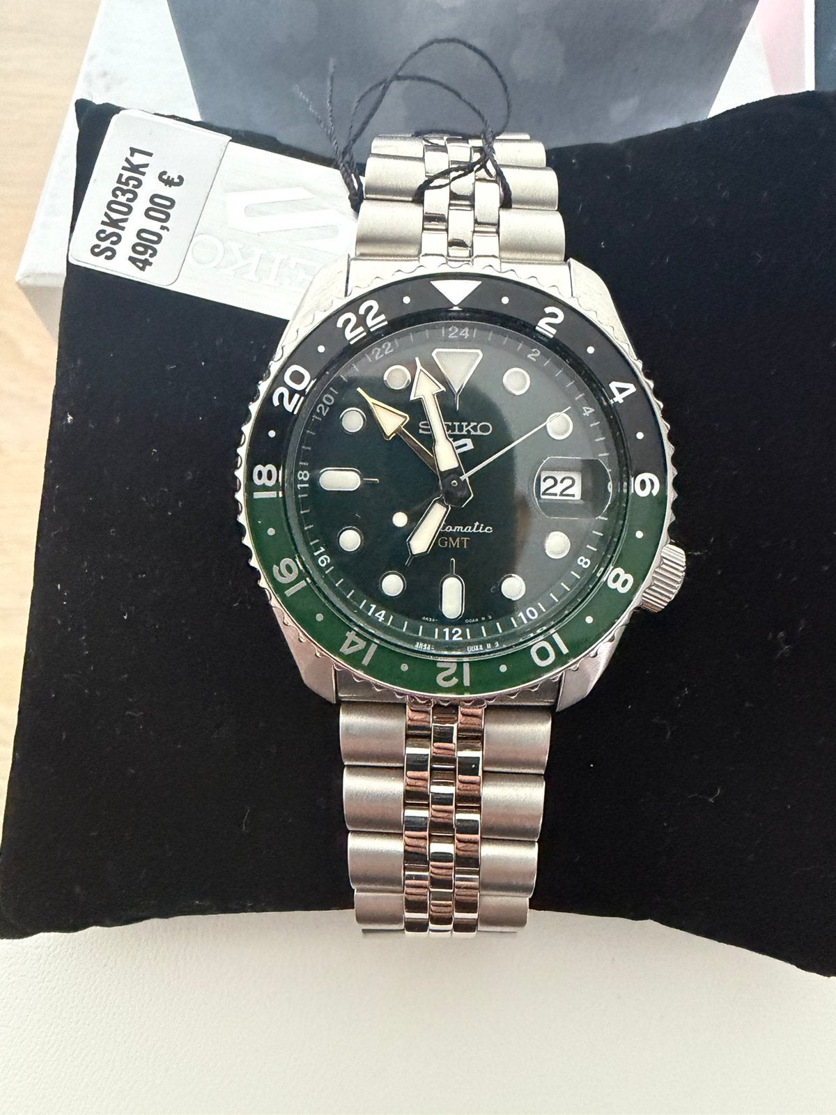 Seiko 5 nieuw nooit gedragen. Automatic, Bijoux, Sacs & Beauté, Montres | Hommes, Seiko, Acier, Enlèvement, Acier