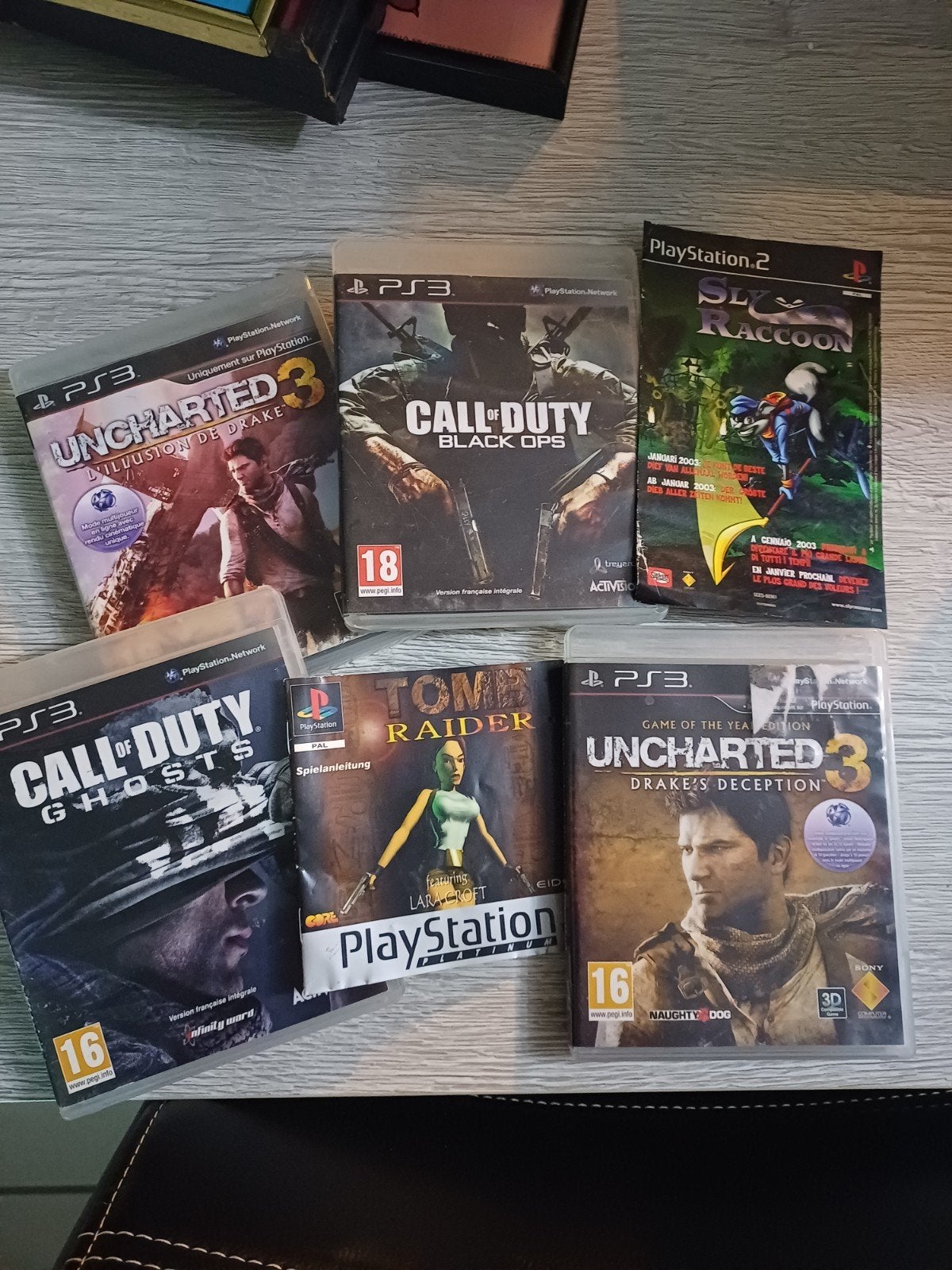 Lot PS3 . 4 jeux + 1 notice ps1, Games en Spelcomputers, Games | Sony PlayStation 3, Ophalen of Verzenden