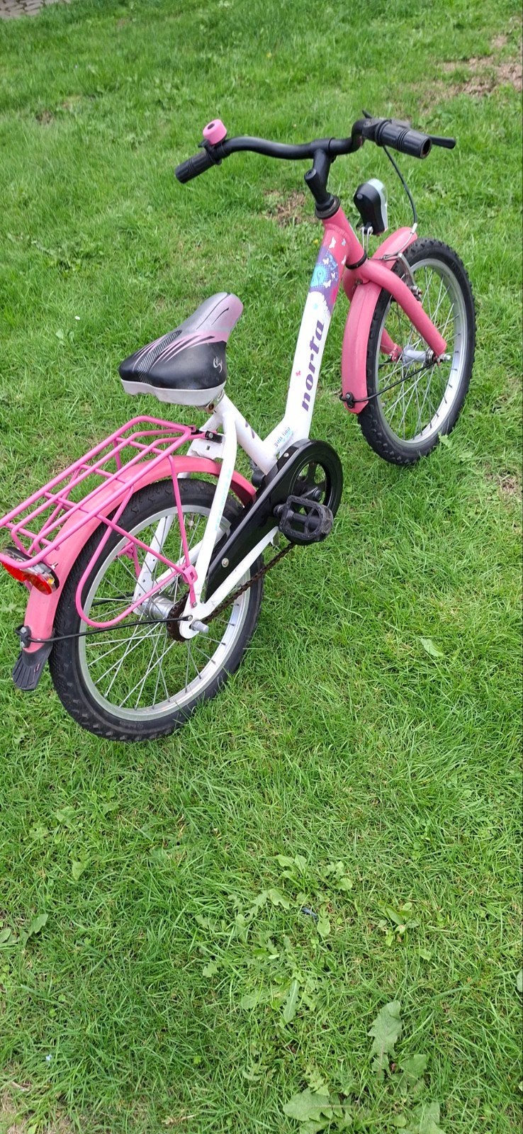 kinderfiets 18 inch, Ophalen