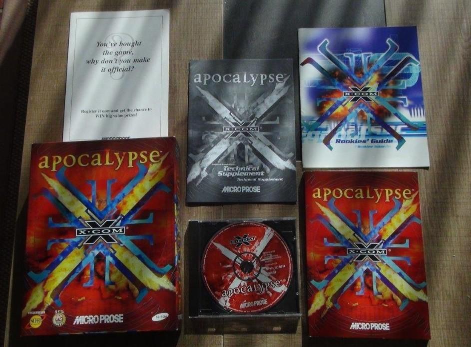 X-Com Apocalypse (PC-CD) + andere, Games en Spelcomputers, Games | Pc, Gebruikt, Simulatie, 1 speler, Vanaf 3 jaar, Eén computer