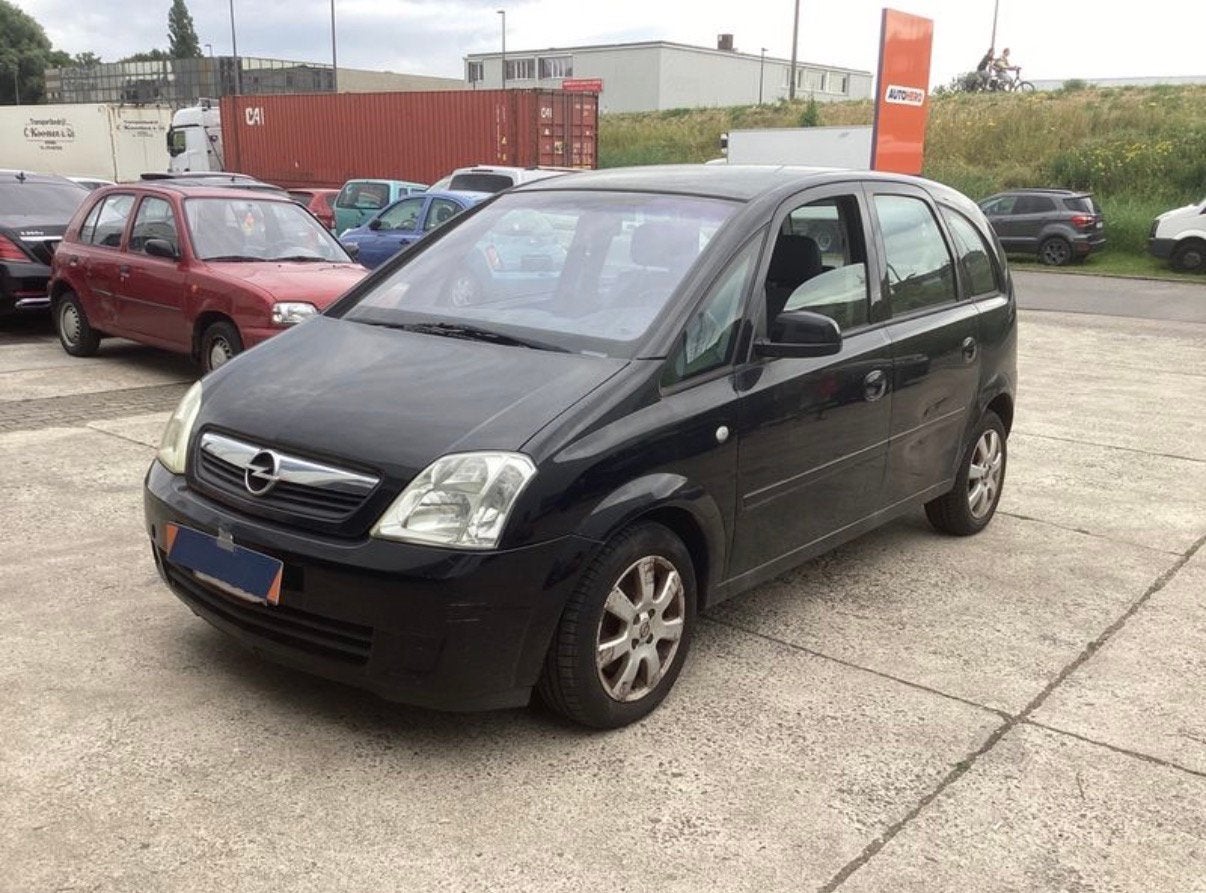 Opel Meriva 1.3 cdti 169000 km, Auto's, Automaat, Zwart, Zwart, Leder