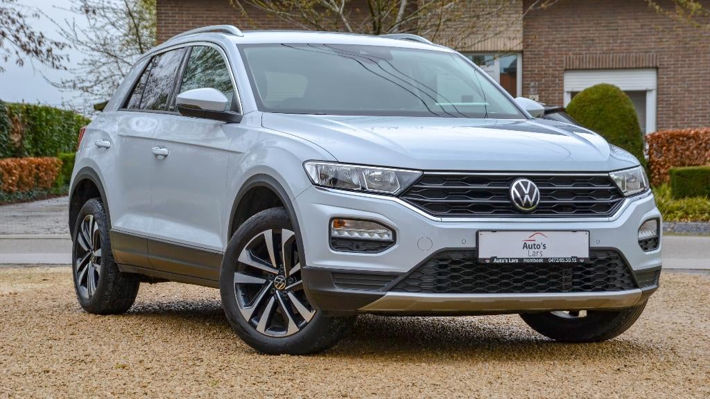 Volkswagen T-Roc United 2021 1.0 TSI, Auto's, Voorwielaandrijving, Stof, Wit, 5 deurs
