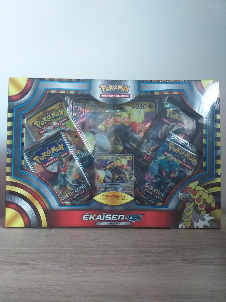 JCC Pokémon Coffret Ékaïser GX, Enlèvement ou Envoi, Neuf, Booster box, Foil