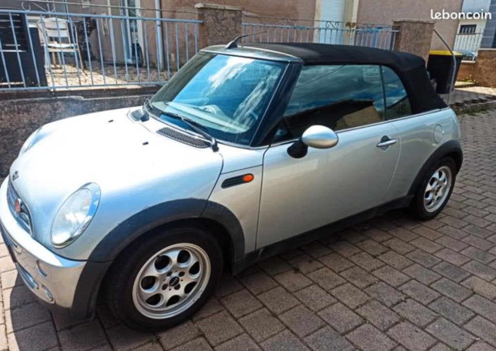 Mini Cooper Cabriolet décapotable 1.6 115ch, Autos, Argent ou Gris, Achat, Cabriolet, Particulier